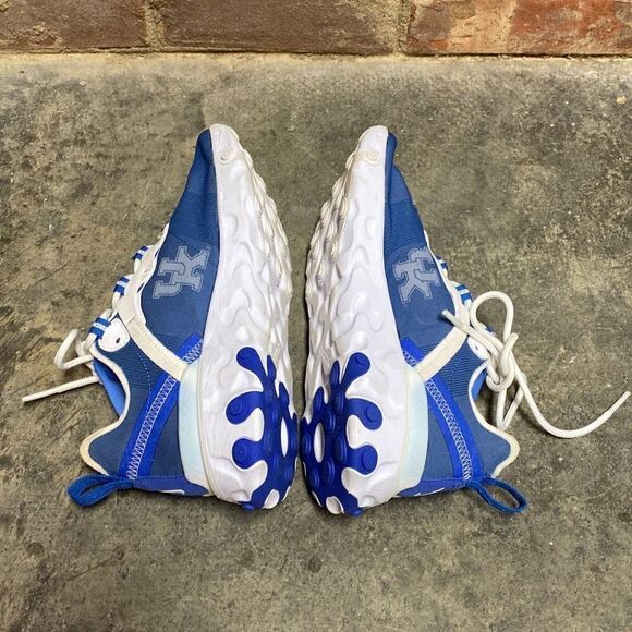 Nike Royal Blue Kentucky Wildcats React Element 55 Sneakers Size 6.5 - Picture 6 of 12